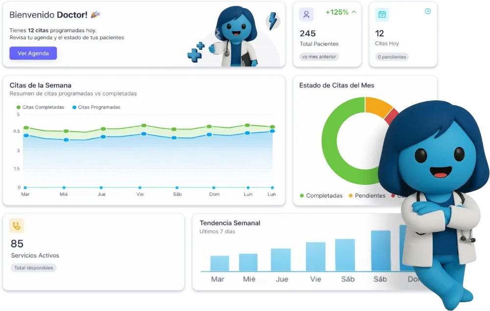 Dashboard Idoo Doctor